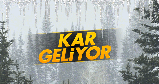 Kar geliyor