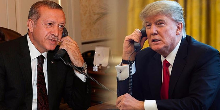 Erdoğan ile Trump telefonda görüştü