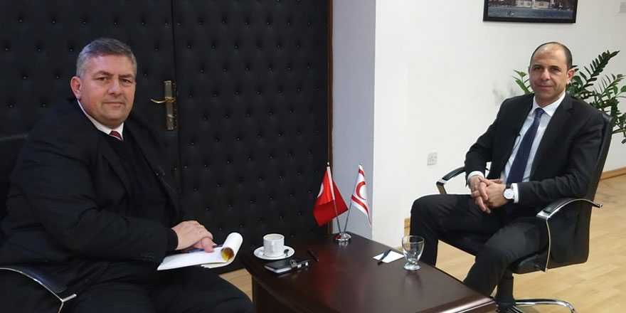 Özersay: "Orada ortaya koyduğumuz fikir Kıbrıs Türk Tarafının fikridir"