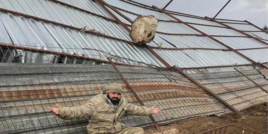 Fırtına, Ziyamet’te mandıra yıktı