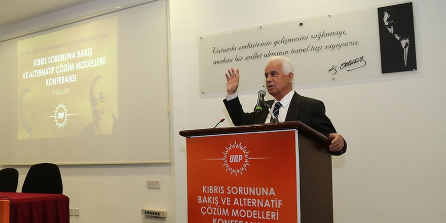 UBP, Dr. Küçük ve Denktaş için anma etkinliği ve konferans düzenledi