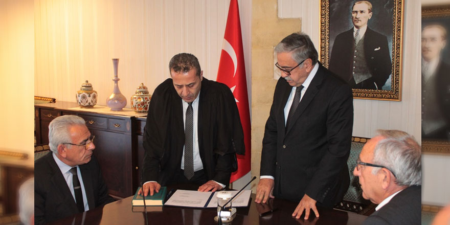 Altıncık Cumhurbaşkanı Akıncı huzurunda yemin etti