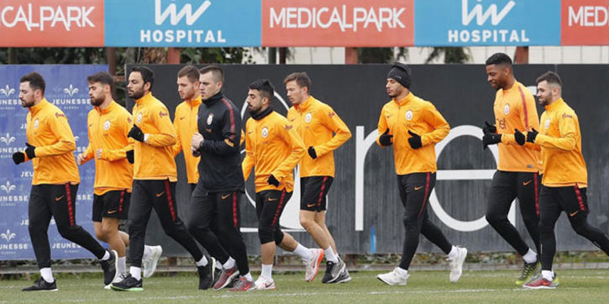 Galatasaray'ın yeni transferi idmana çıktı