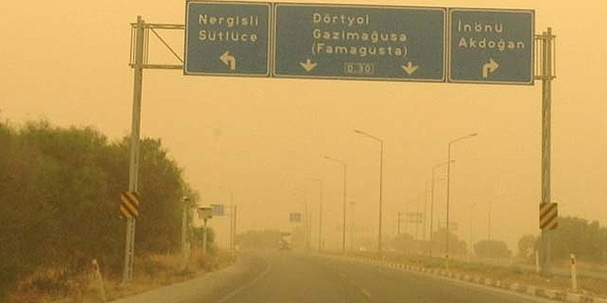 Meteoroloji dairesi’nden toz uyarısı