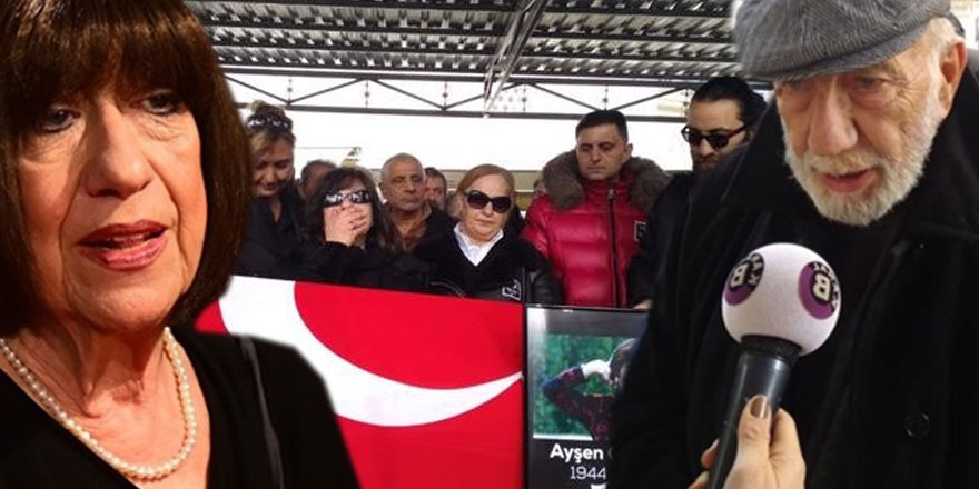 "Onlar adına utanıyorum" Ayşen Gruda'nın cenazesinde Yılmaz Gruda'dan sitem