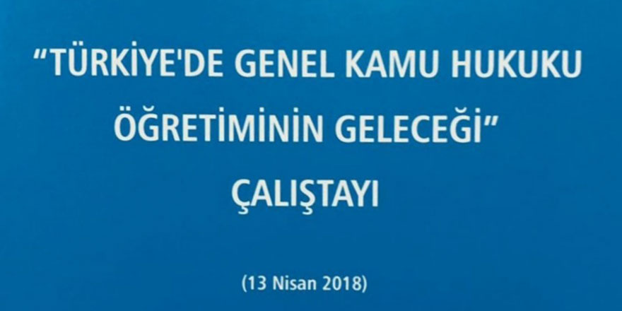 “Türkiye’de Genel Kamu Hukuku Öğretiminin Geleceği” isimli kitap YDÜ yayınlarından çıktı