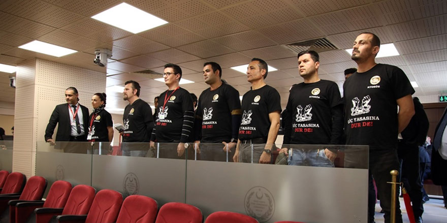 KTOEÖS’ten Meclis’te eylem