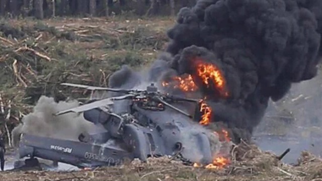 Rus helikopteri Norveç yakınlarında düştü
