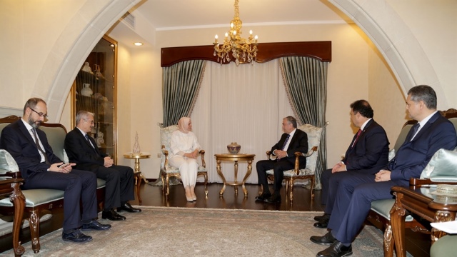 TC Aile ve Sosyal Politikalar Bakanı Kaya KKTC’de… Cumhurbaşkanı Akıncı, Kaya ile görüştü