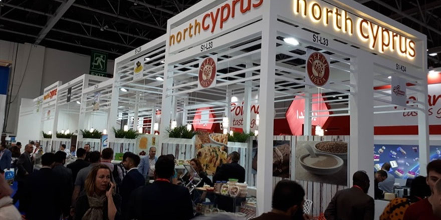İhracatçılar, Kıbrıs Türk Sanayi Odası organizasyonu ile Dubai Gulfood 2019 Fuarı’nda