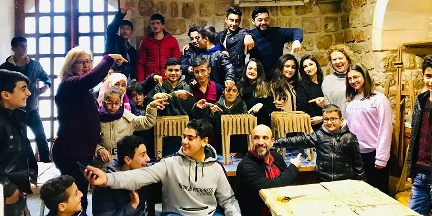 DAÜ İç mimarlık bölümü Mardin’de atölye çalışması gerçekleştirdi