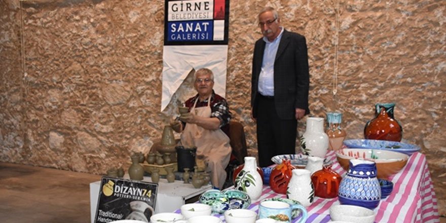 Sanatçı Eminağa’dan Girne belediyesi sanat galerisi’nde sergi ve atölye çalışması