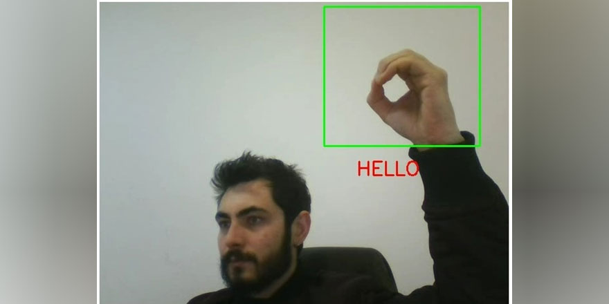 YDÜ mühendisleri “İşaret dilini yazıya çeviren yazılım” geliştirdi