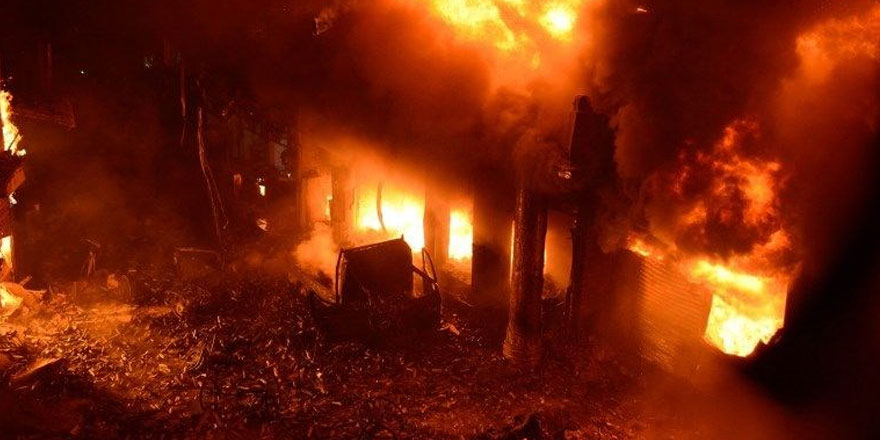 Bangladeş'te yangın: 69 ölü