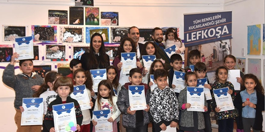 LTB ile EMAA’nın ortaklaşa düzenlediği kış dönemi “çocuk atölyesi” kurs sergisi yapıldı