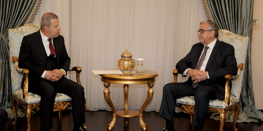 Akıncı Avunduk Başkanlığındaki Sanayi Odası Heyetini kabul etti