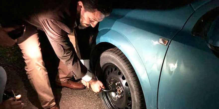 Zaroğlu’nun aracına kasti zarar!