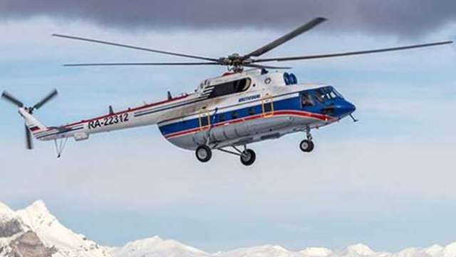 Kayıp helikopter derinde bulundu