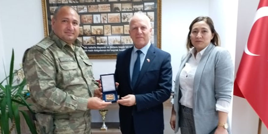 Töre 4. Piyade alay komutanı Koruk’u ziyaret etti