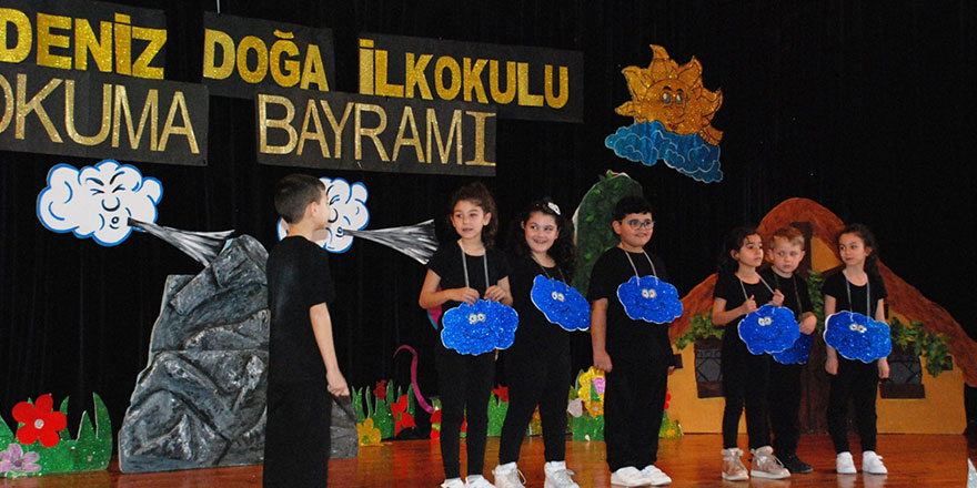 Doğu Akdeniz Doğa İlkokulu’nda “Okuma Bayramı” heyecanı