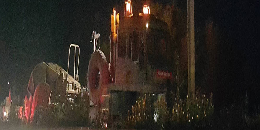 İki askeri araç çarpıştı