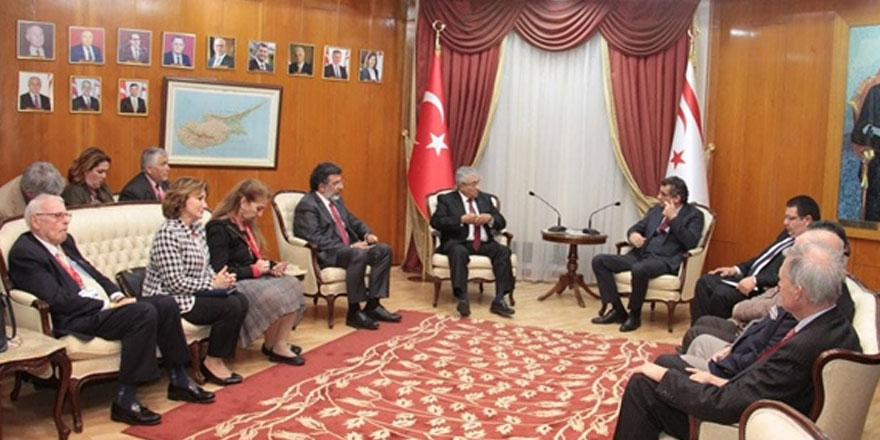 Erhürman, dünya turizm yazarları ve gazetecileri federasyonu heyetini kabul etti