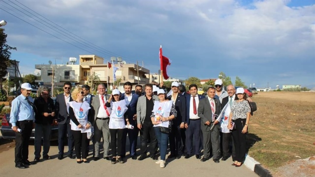 YDP MYK’sı Magusa’da toplandı, Maraş’ta yürüyüş yapıp bildiri dağıttı