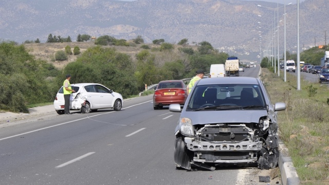 Geçen Hafta 48 Trafik kazasında 9 kişi yaralandı