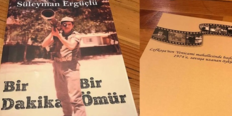 Ergüçlü’nün “Bir dakika, bir ömür” isimli kitabı 2 etkinlikle tanıtılıyor