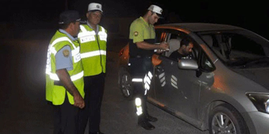 Gazimağusa’da, 6 araç trafikten men edildi