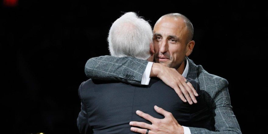 Ginobili’ye galibiyetli veda