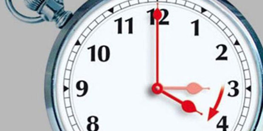 Yaz saati uygulamasına geçiliyor