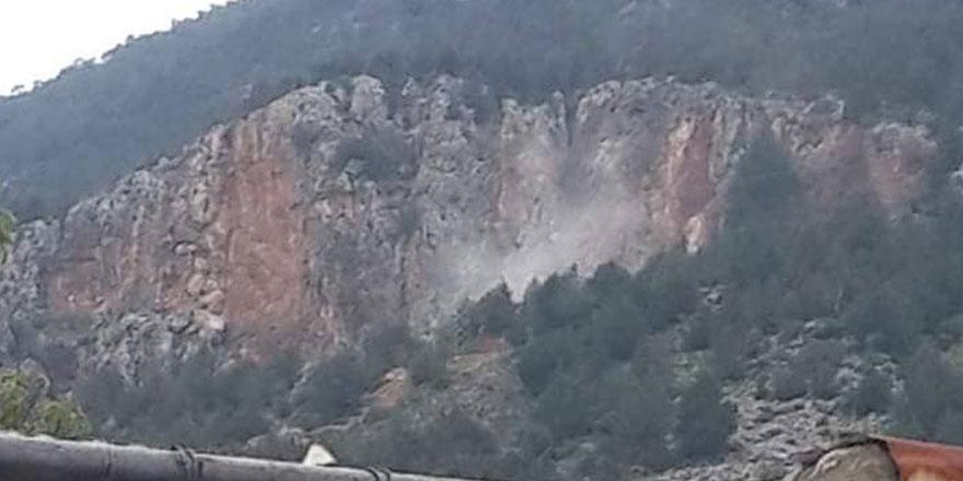 Ağırdağ’da toprak kayması