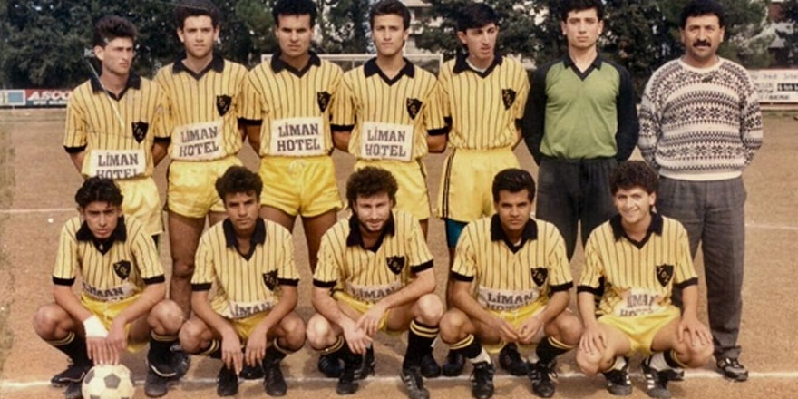 Büyük şehir başkanı KKTC'de hem okudu hem kalecilik yaptı