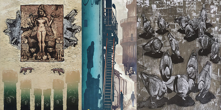 5 Akademisyenin 50 Eserinden Oluşan “Türkiye Baskı Resim Sanatçıları Sergisi” YDÜ Tıp Fakültesi’nde Açılıyor