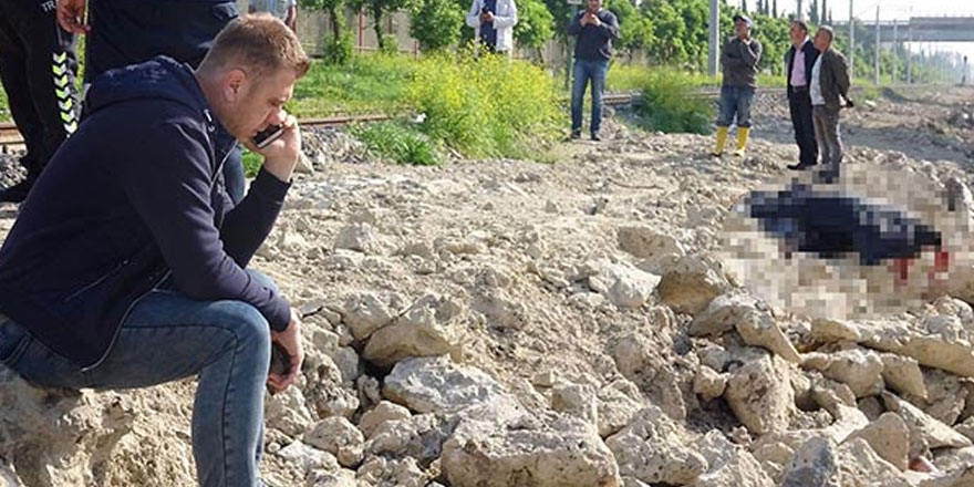 O halde görünce yıkıldılar! Tren yolunda korkunç ölüm...