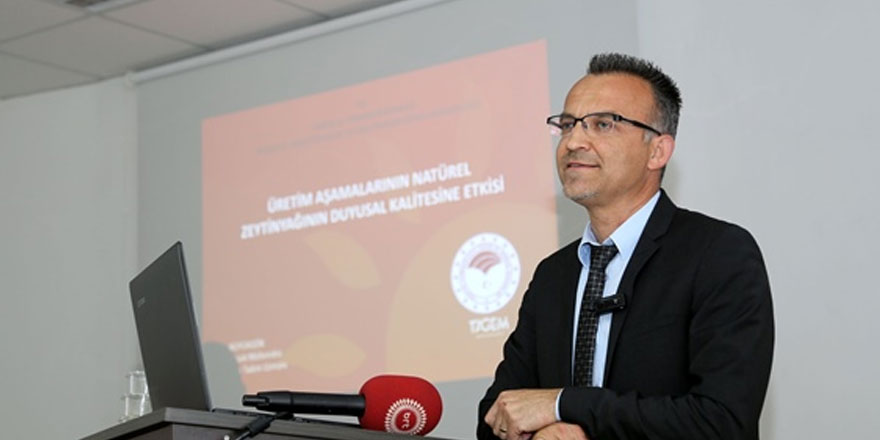 Tarımsal araştırma enstitüsü, zeytinyağında kalitenin belirlenmesi ve uygulamalı tadım paneli düzenledi