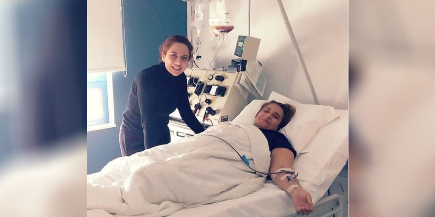 Özali, Macaristan’da tedavi gören, kanser hastası bir gence umut oldu