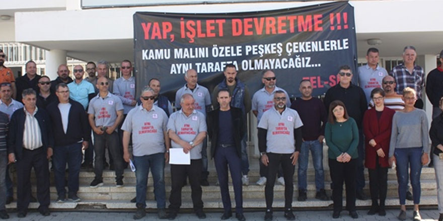 Mısırlıoğlu:”Yapılmak istenen özelleştirmek”