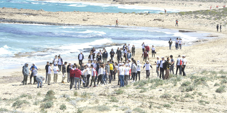 Ronnas Sahili temizlendi