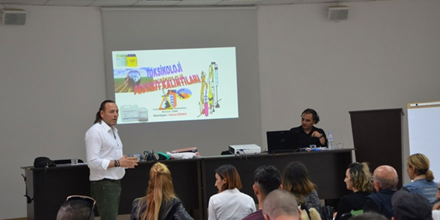 “Pestisit kalıntılarını azaltma, pestisit uygulama teknikleri ve kalibrasyon” eğitimleri düzenlendi