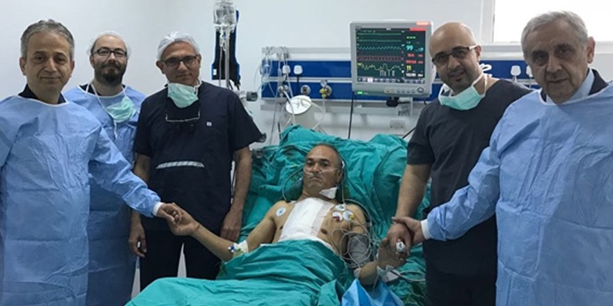 KKTC’de ilk kalp nakli yapıldı