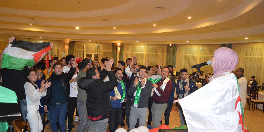 DAÜ’nün Cezayirli öğrencileri doyasıya eğlendi