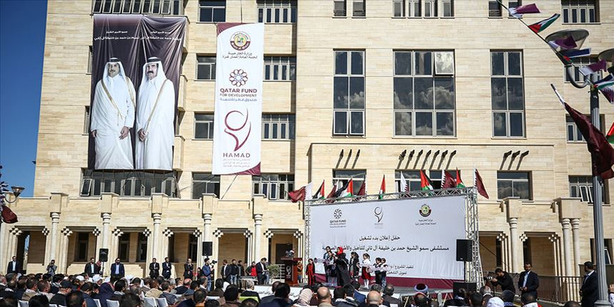 Katar Gazze'de 'rehabilitasyon ve protez hastanesi' açtı