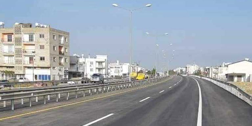 Lefkoşa – Güzelyurt anayolu, çift yönlü olarak trafik akışına açıldı