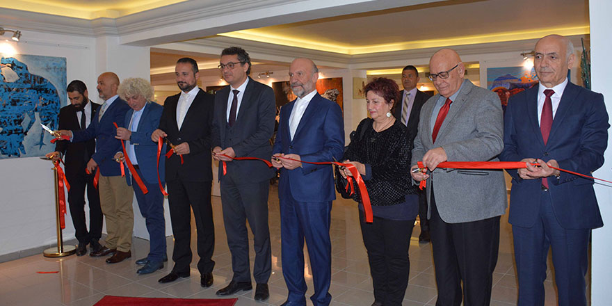 “Sanatla Var Olmak Sergisi” Başbakan Erhürman tarafından açıldı…