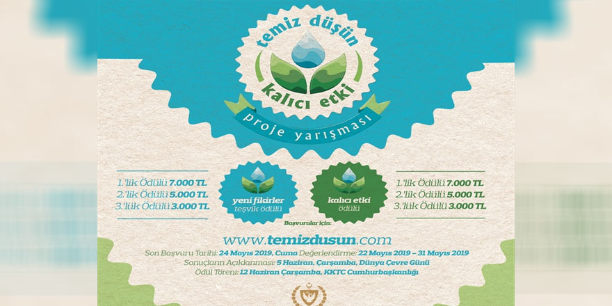 “Kalıcı etki proje yarışması” başvuru süresi 24 Mayıs’a kadar uzatıldı