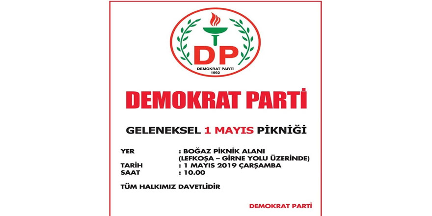 DP 1 Mayıs pikniği düzenliyor