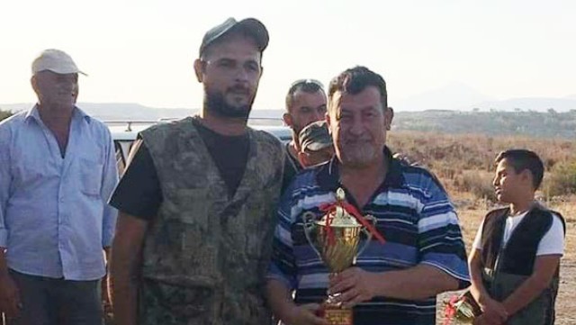 Hamitköy atıcıları kürsüde