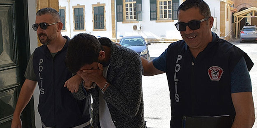 Uyuşturucu tesiri altında kaza yaptı